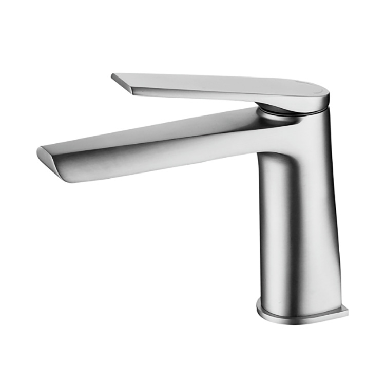 Brushed Nickel faucets ຫ້ອງນ້ໍາ